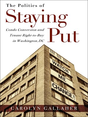 cover image of The Politics of Staying Put